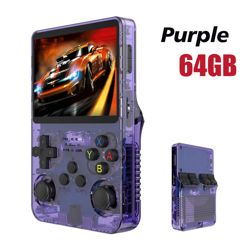 Retro Handheld Game Console 3.5 Inch IPS Screen